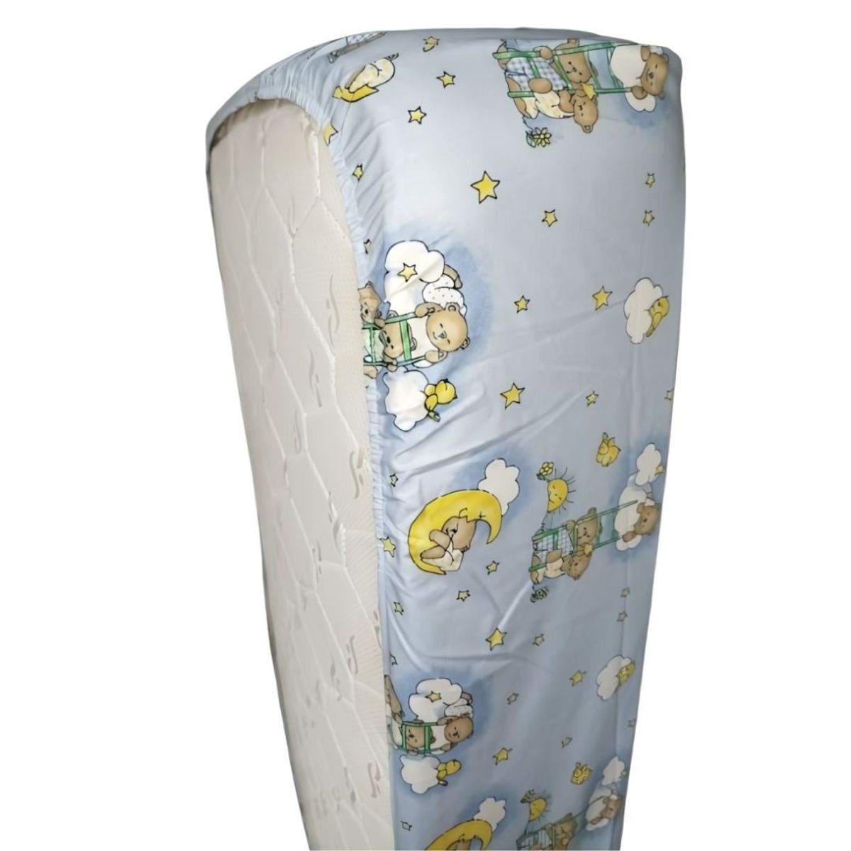 GENERICO - Sabanas Bajera - Ajustable con elástico de Cuna-pack 2 UND