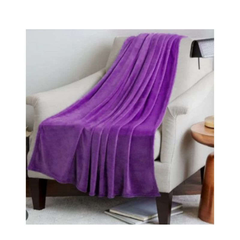 CUTE - MANTA  PIEL DE DURAZNO EN 2 PLAZAS