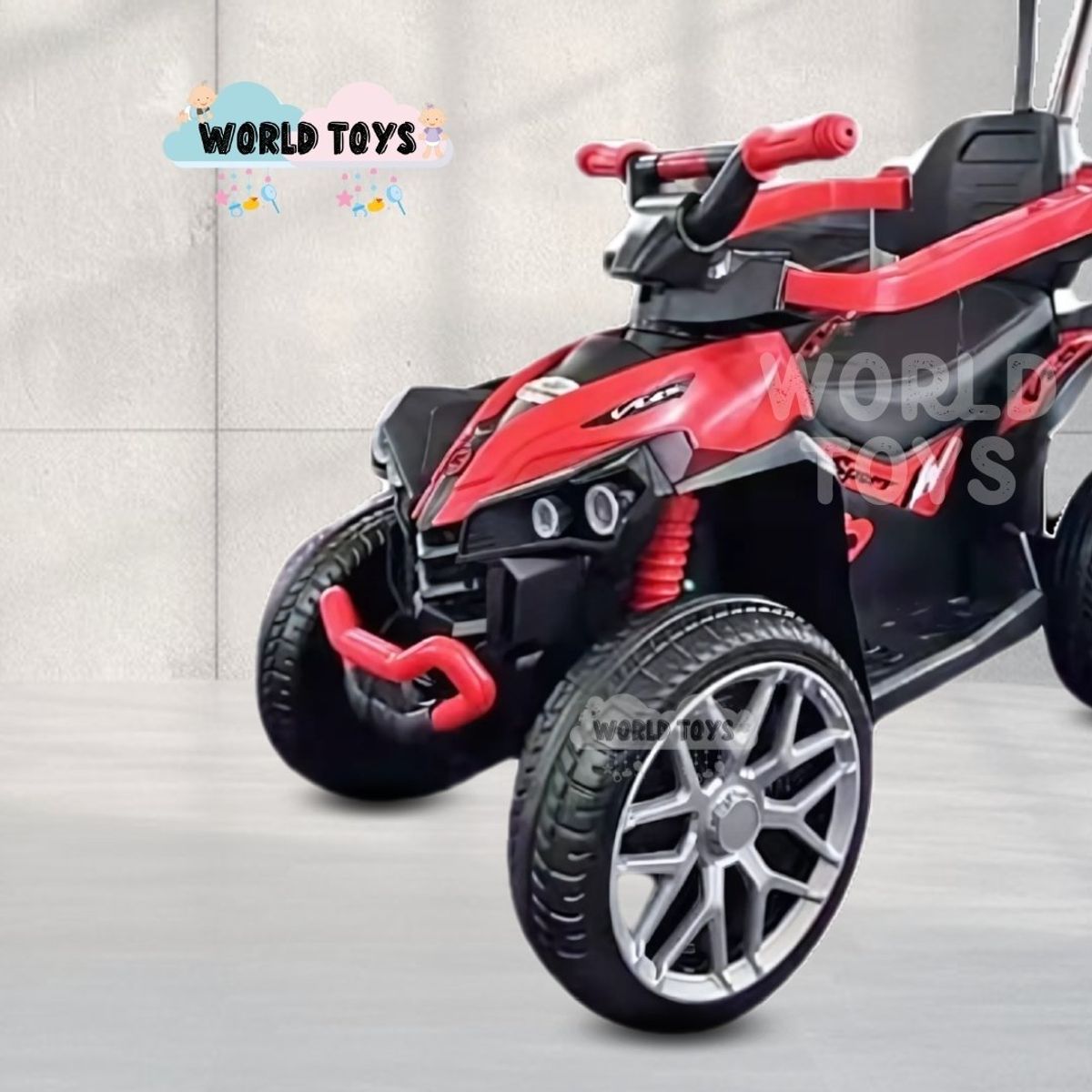 JEEP - Correpasillo Guiador JEEP «ATV BUGGIE» Red