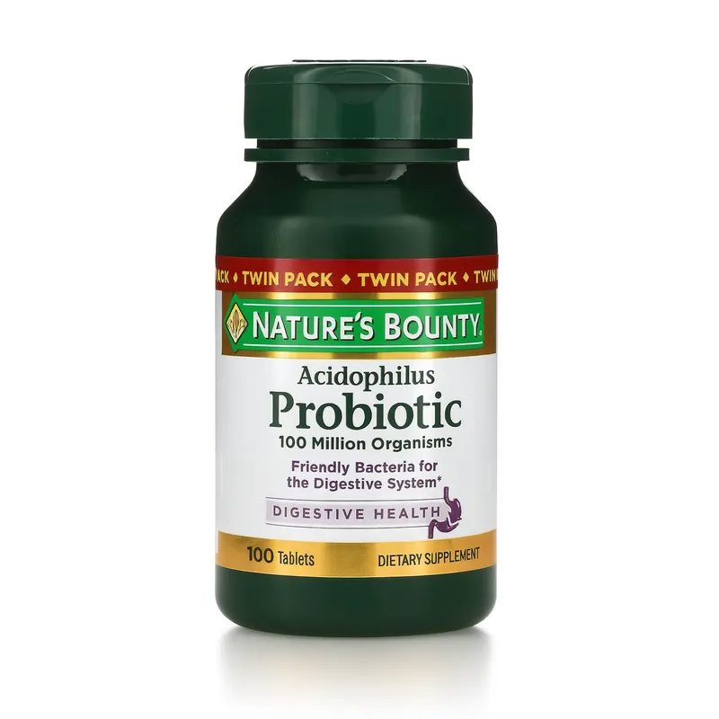 NATURES BOUNTY - Nature's Bounty Optimal Solutions Probiótico – 100 Tabletas