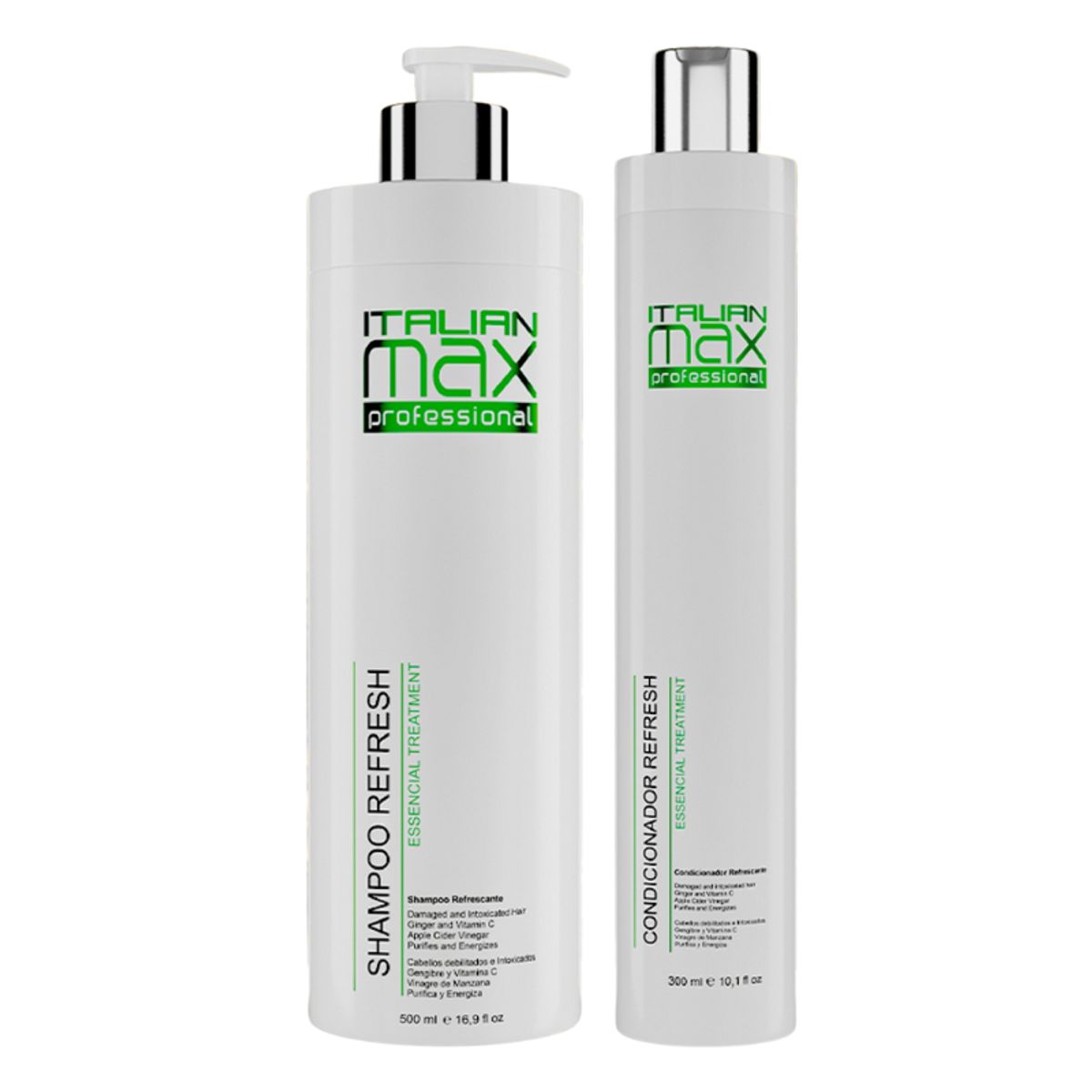 GENERICO - ITALIAN MAX - Essential Shampoo 500ml + Acondicionador 300ml