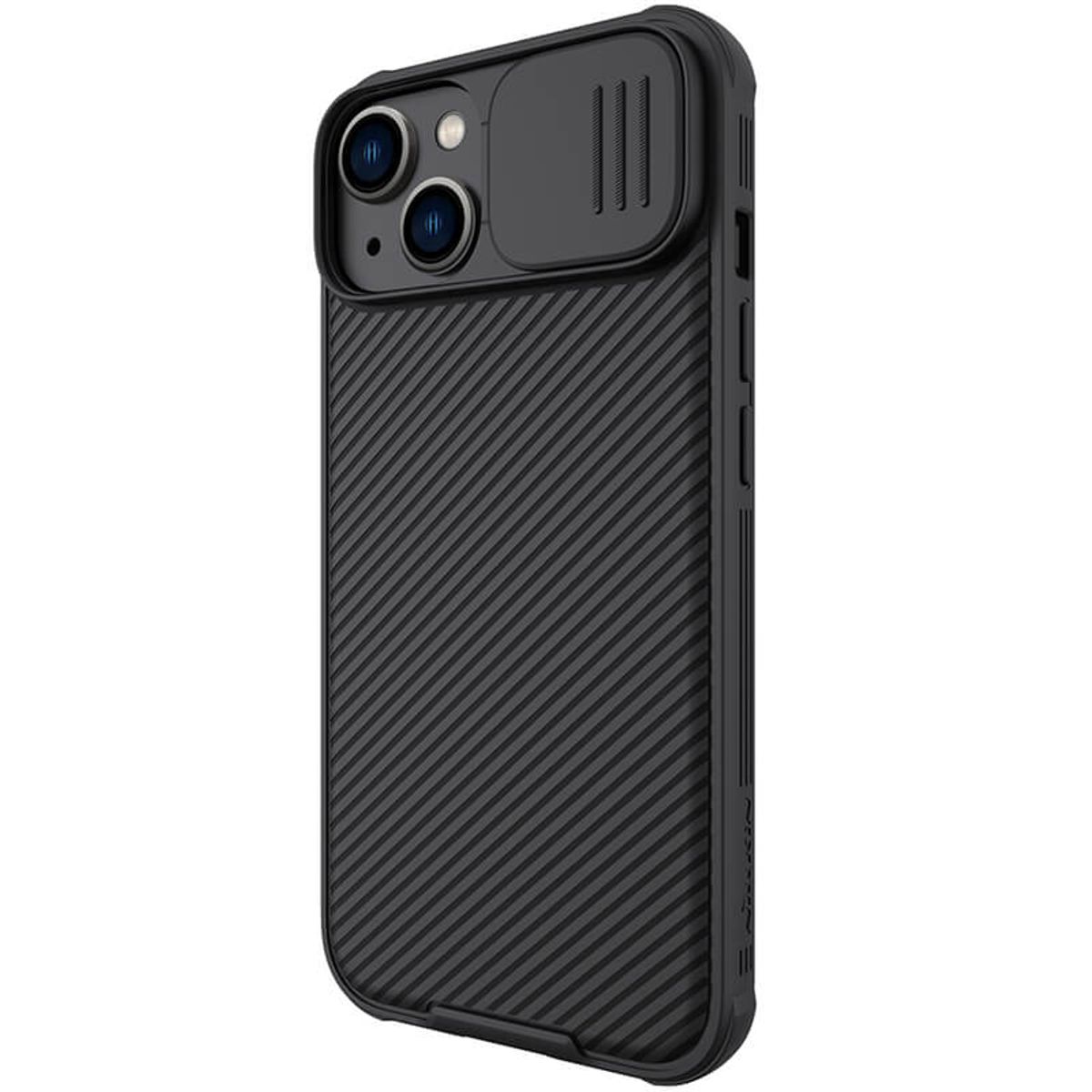 NILLKIN - Case Nillkin CamShield Magnetic para iPhone 14 Plus - Carcasa - Negro