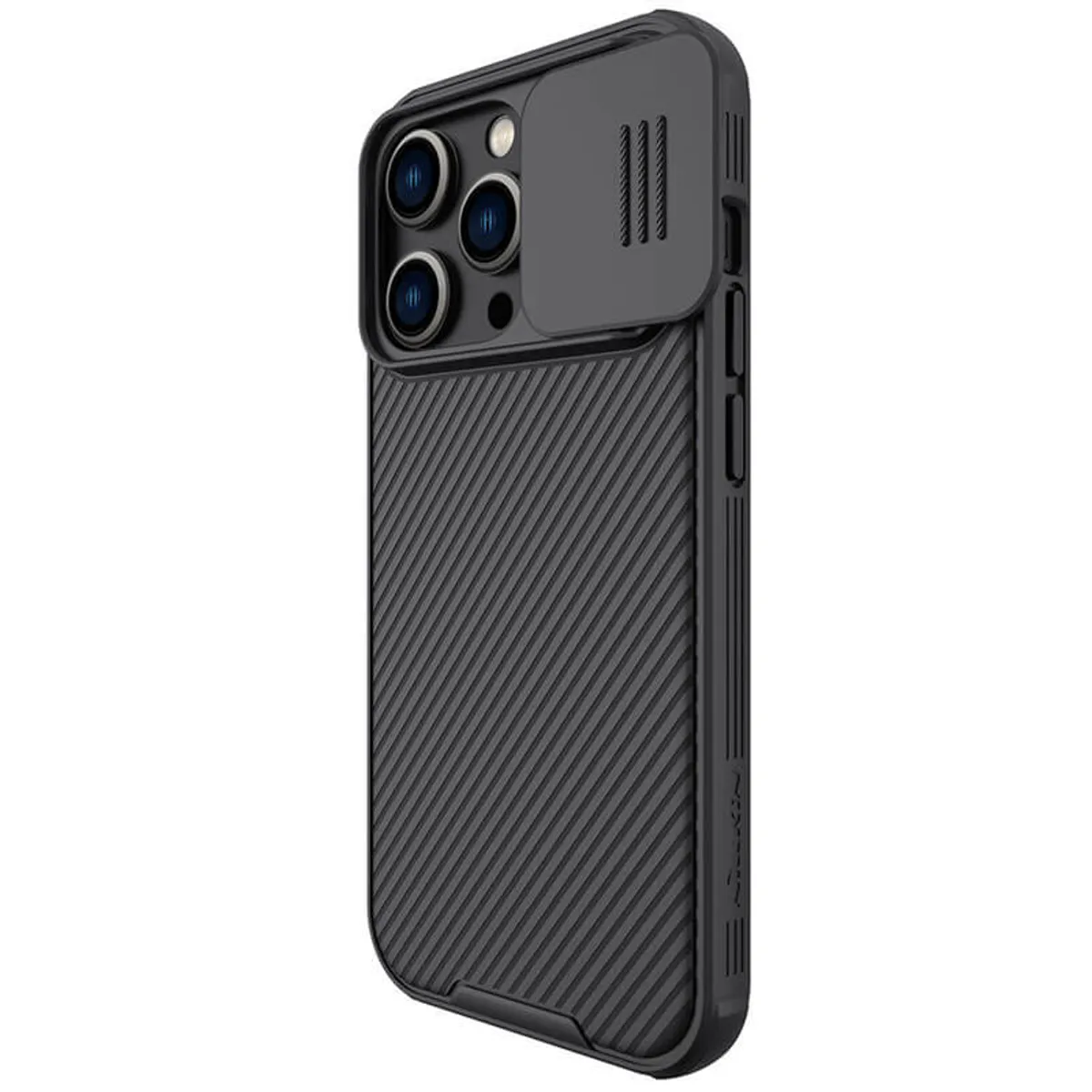 NILLKIN - Case Nillkin CamShield Magnetic para iPhone 14 Pro - Carcasa - Negro