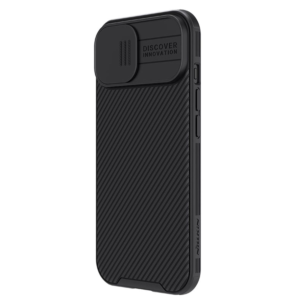 NILLKIN - Case Nillkin CamShield Magnetic para iPhone 15 - Carcasa - Negro