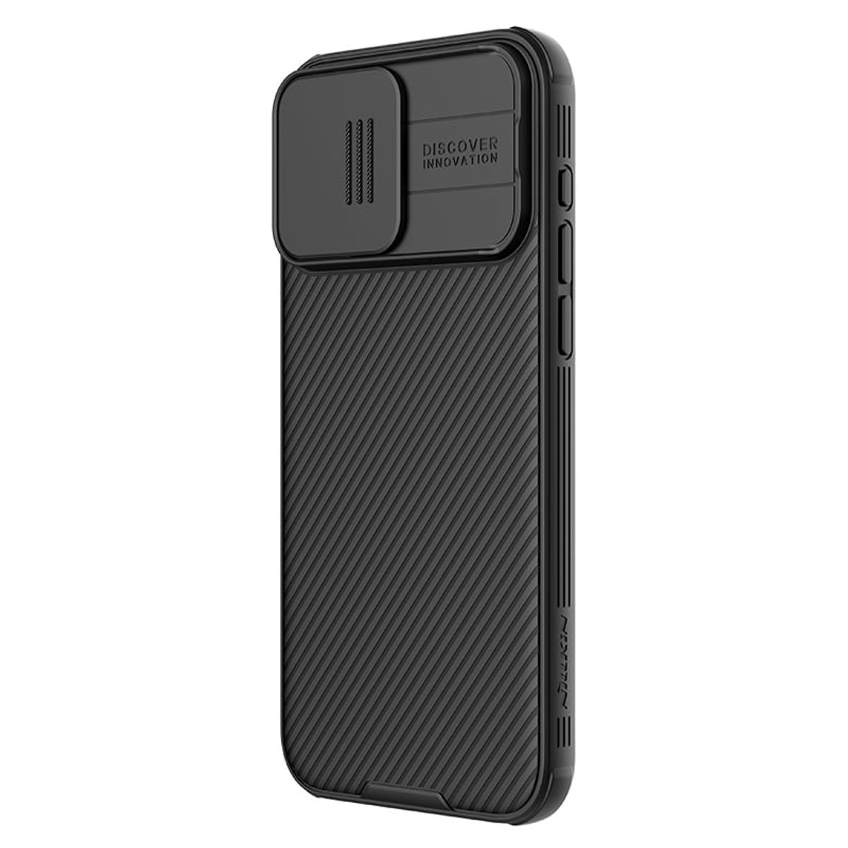 NILLKIN - Case Nillkin CamShield Magnetic para iPhone 15 Pro Max -Carcasa -Negro