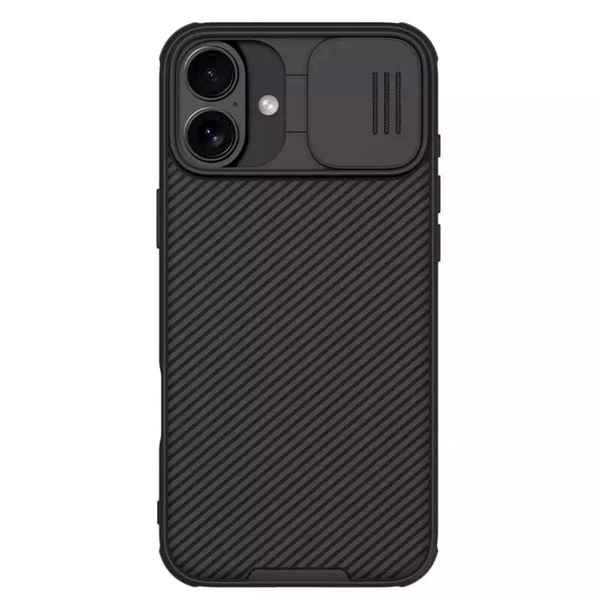 NILLKIN - Case Nillkin CamShield Magnetic para iPhone 16 - Carcasa - Negro