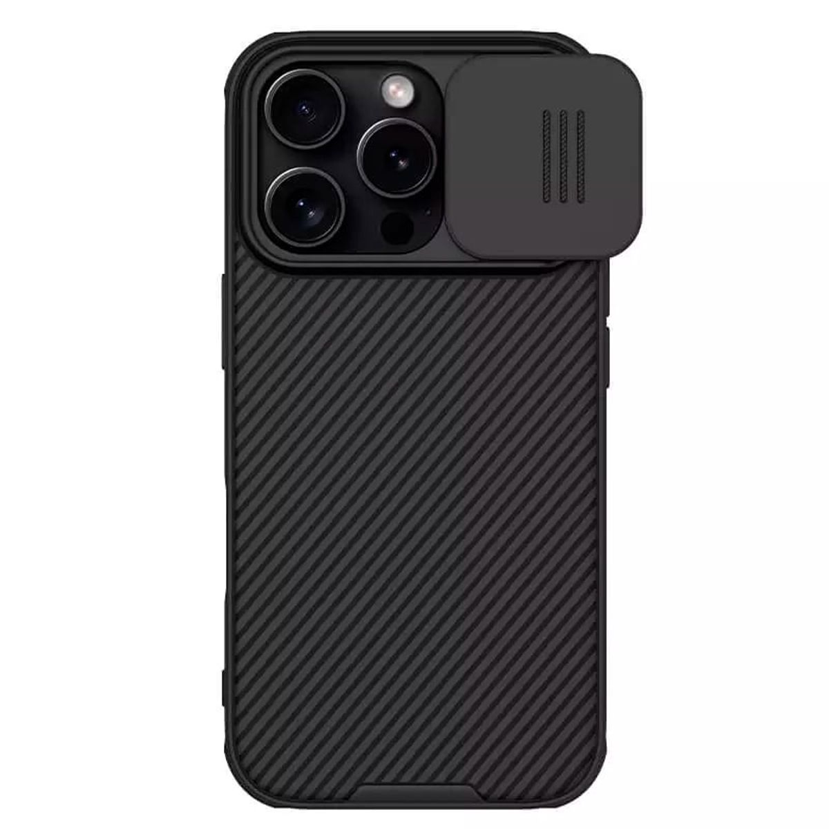 NILLKIN - Case Nillkin CamShield Magnetic para iPhone 16 Pro - Carcasa - Negro