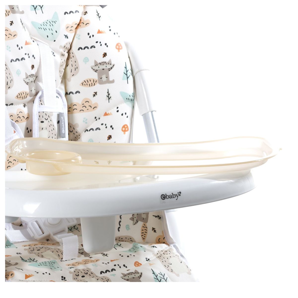 EBABY - Silla de comer plegable Harriet Bosque Beige