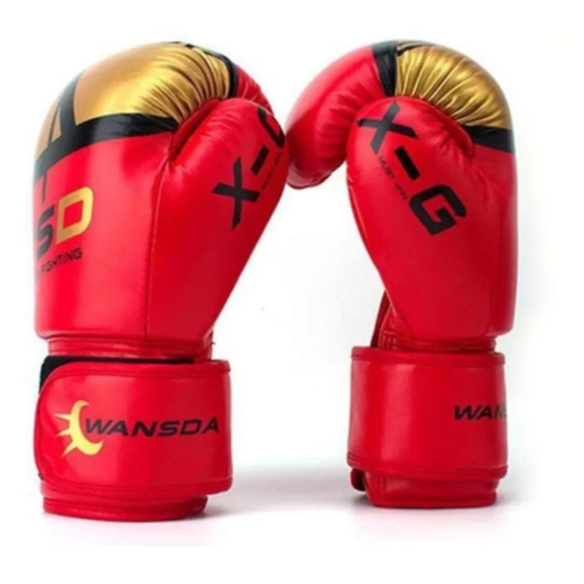 GENERICO - Guante De Box Profesional 14 Onzas WSD rojo Fitness