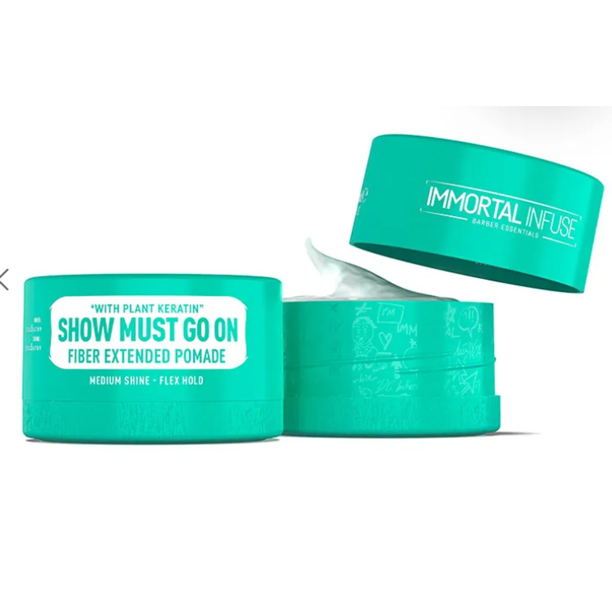 GENERICO - Immortal Infuse Fibra Mate para el Cabello SHOW MUST GO ON 150ml