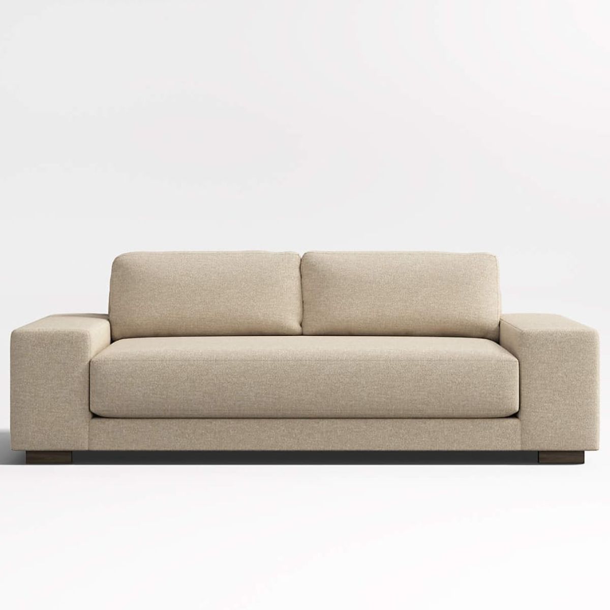 ARTSOFA - Sofá Nórdico Oslo 3 beige oscuro Plazas Aurora