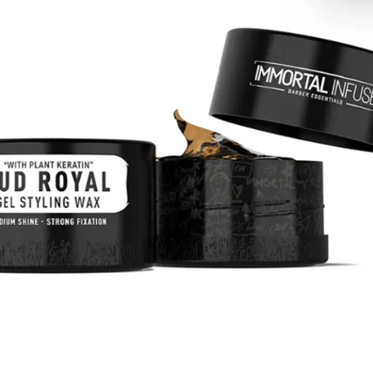 GENERICO - Immortal Infuse Cera en Gel para el Cabello OUD ROYAL 150ml
