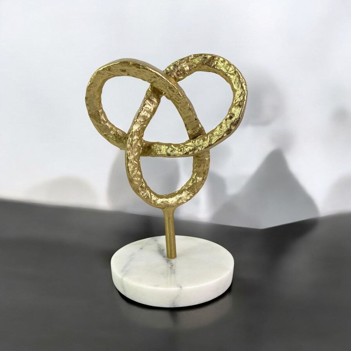 CONCEPTS LIFE - Adorno Figura Decor Lazo Infinito 17x25 cm