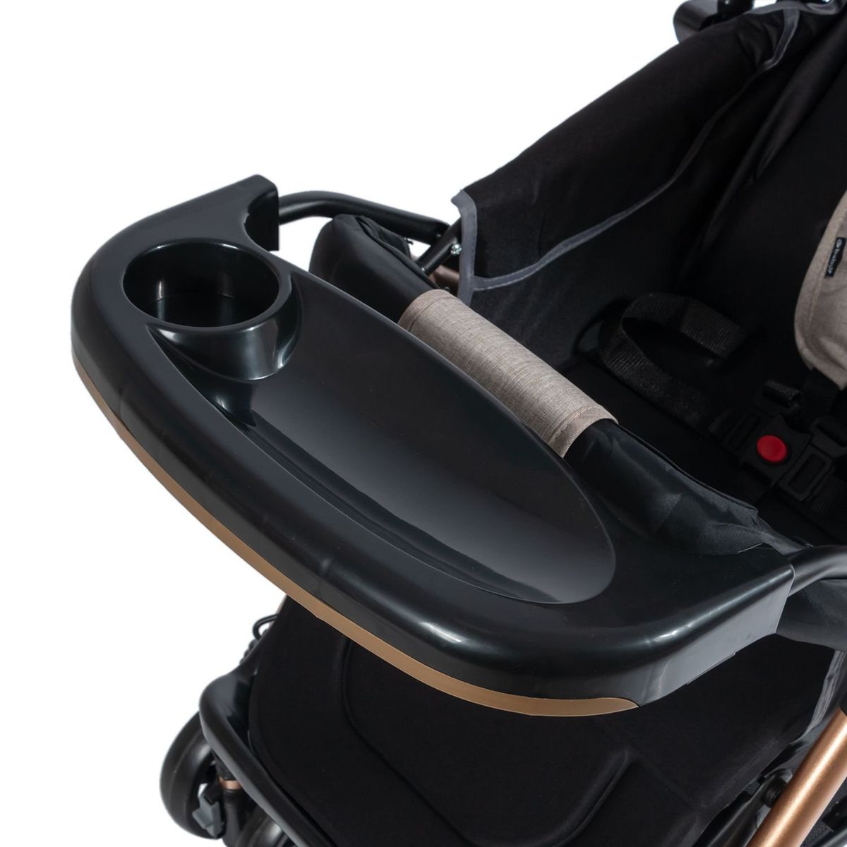 EBABY - Coche de paseo para Bebe Mango Reversible con bandeja Bon Negro