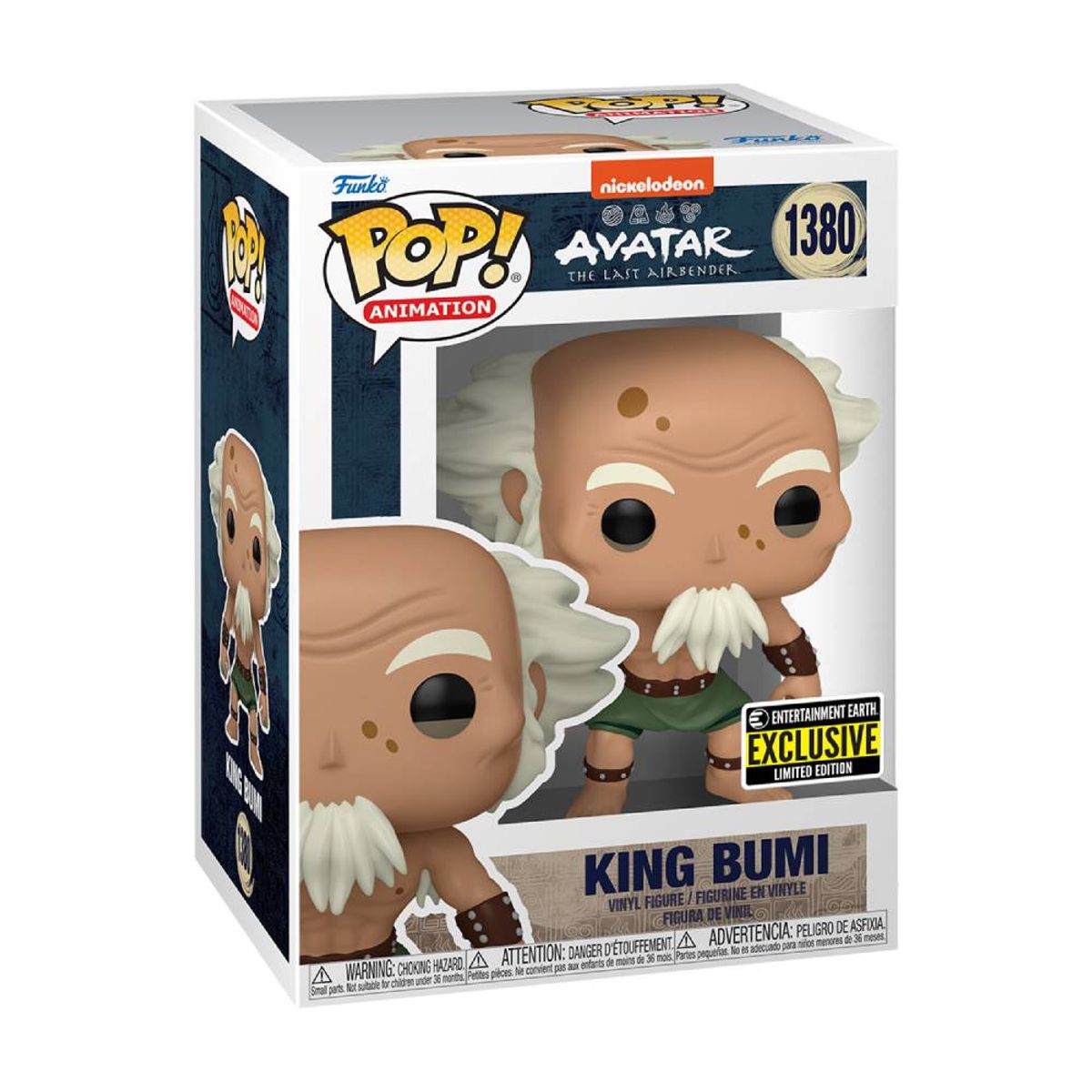 FUNKO - Funko Pop Avatar King Bumi Sticker Ee
