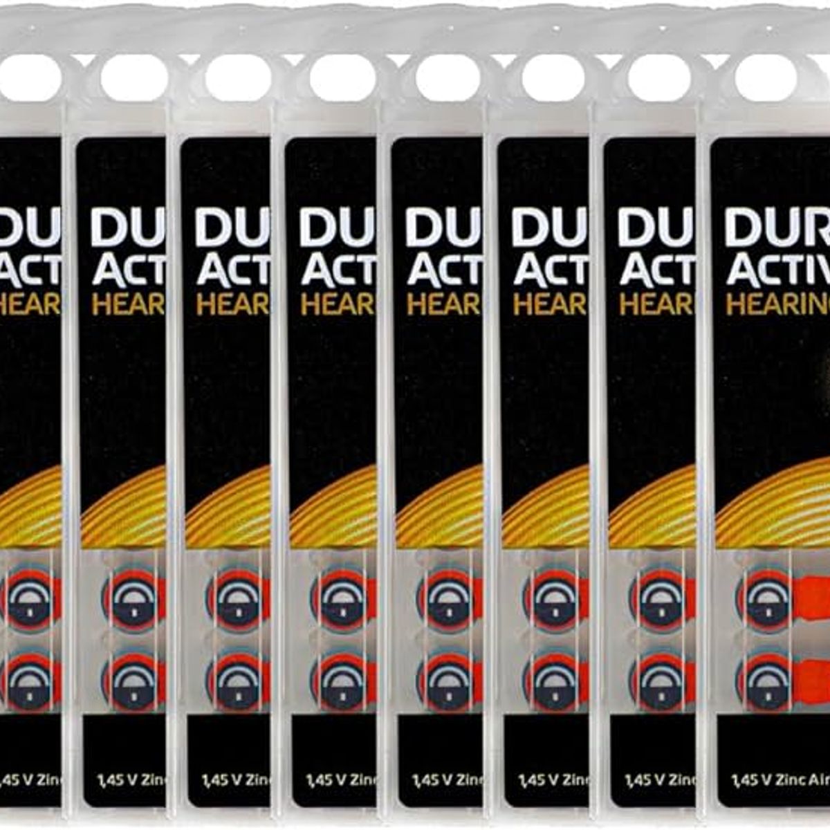 DURACELL - PILAS PARA AUDIFONOS DURACELL 13 CAJA  80 UND (10 BLISTER x 8 PILAS)