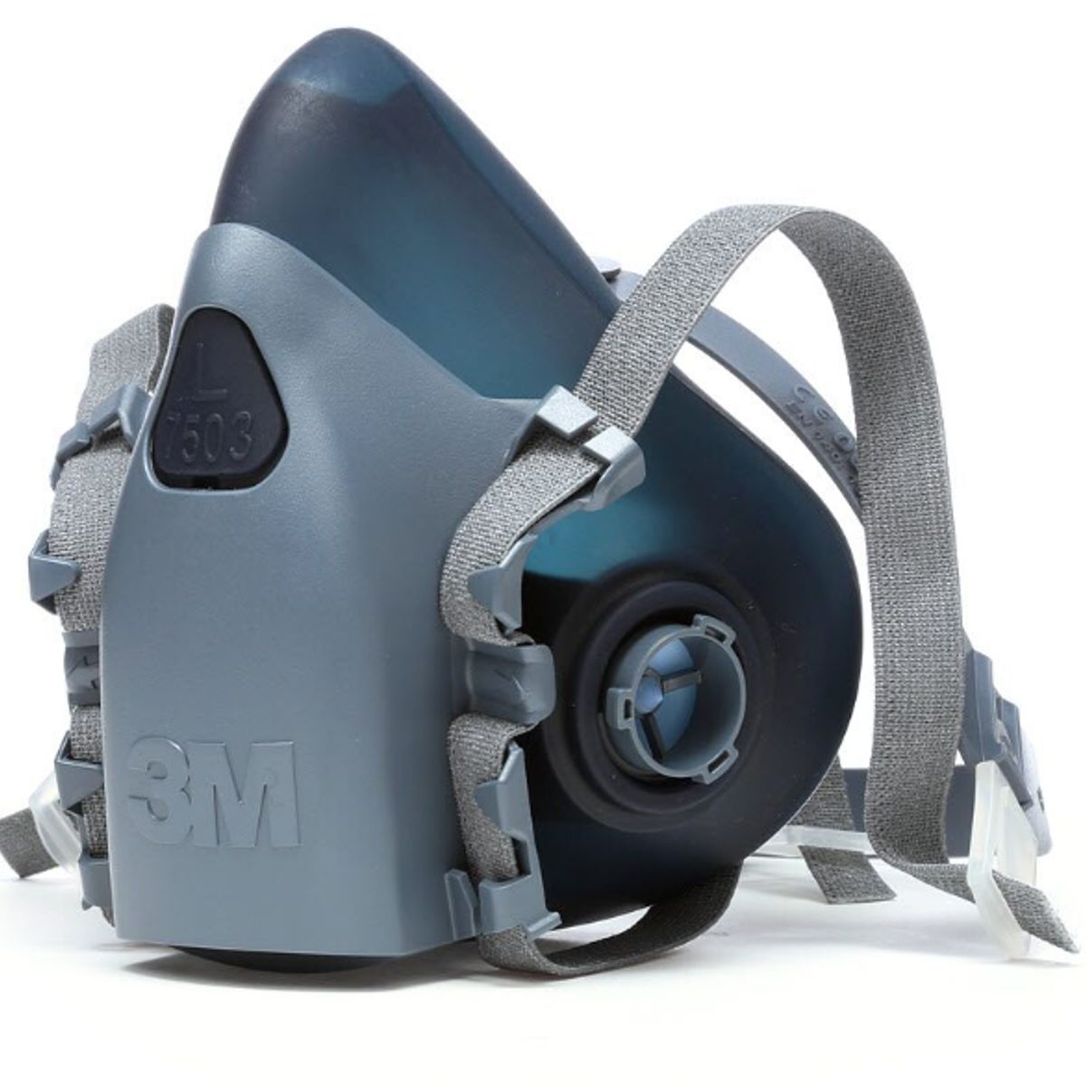 3M - RESPIRADOR MEDIA CARA  7503 TALLA LARGE DE SILICONA