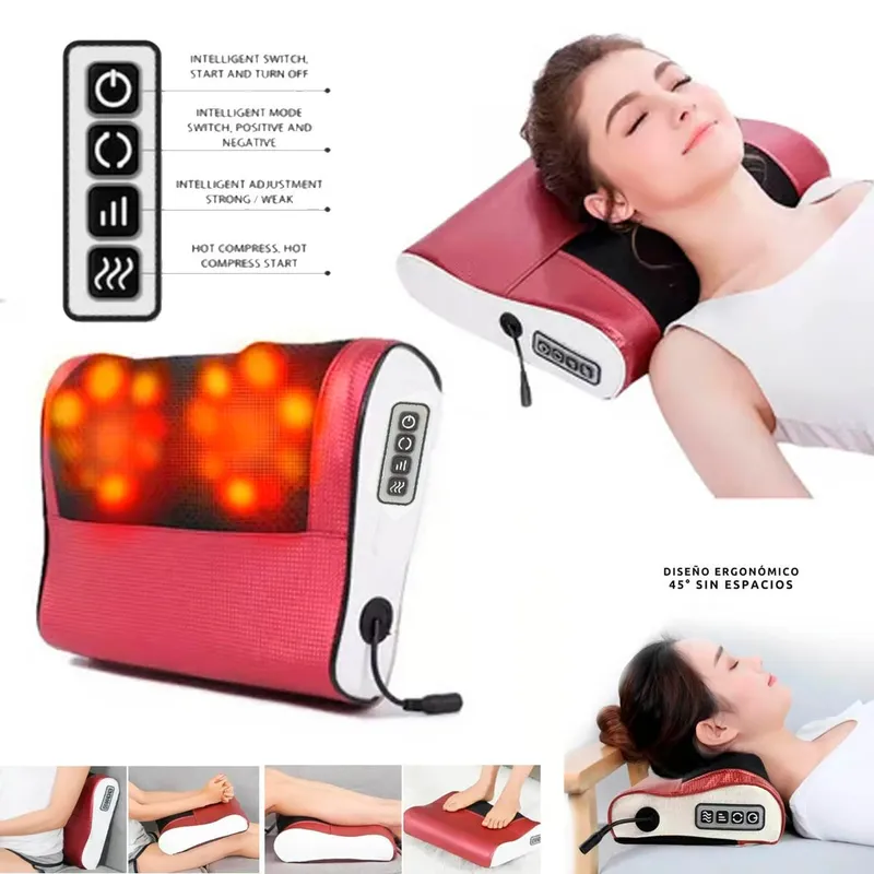 GENERICO - MASAJEADOR SHIATZU ESPALDA INTELIGE