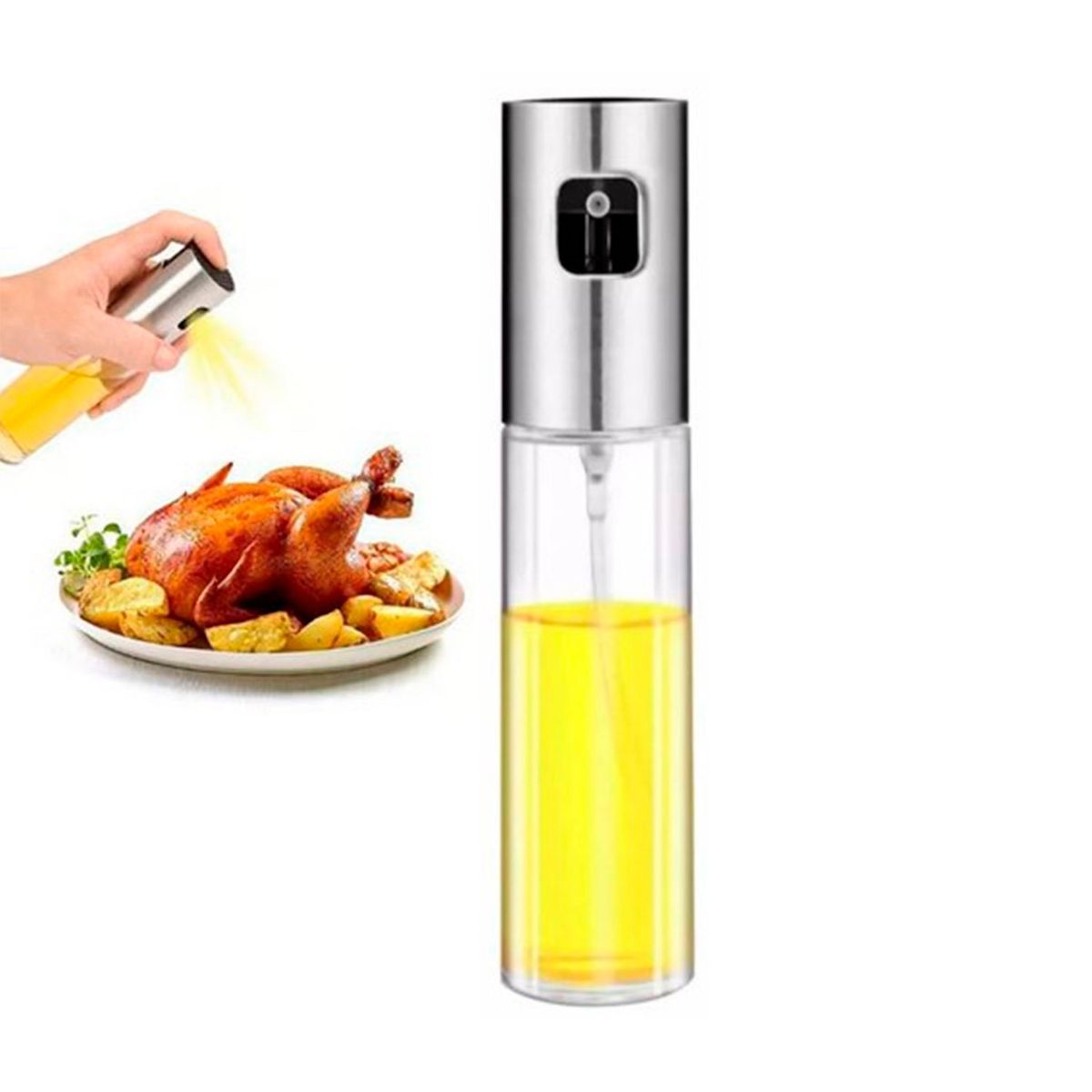 GENERICO - Aceitero Spray Para Aceite Vinagre Cocina Ensalada