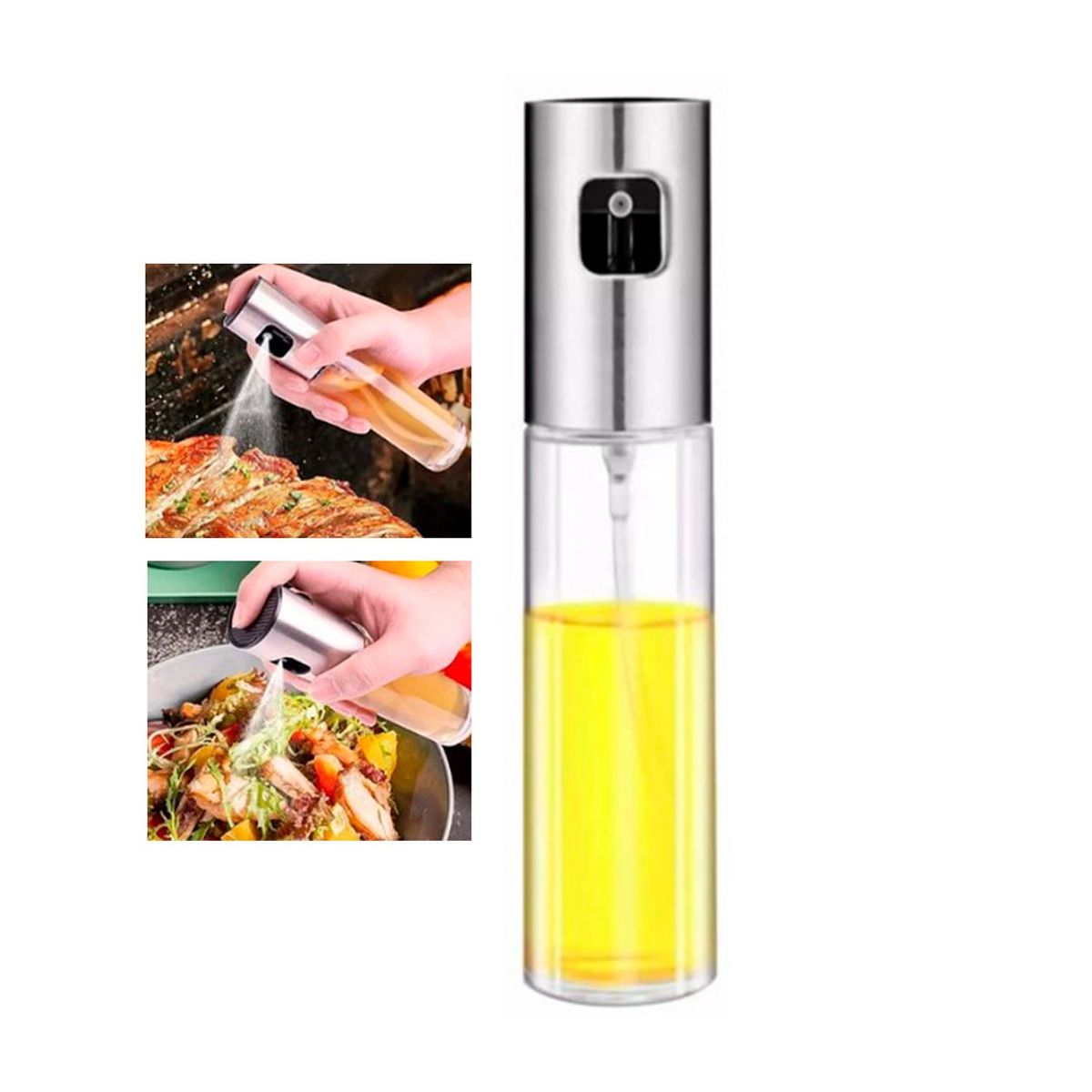 GENERICO - Aceitera En Spray Para Aceite Pulverizador Rociador Vinagre