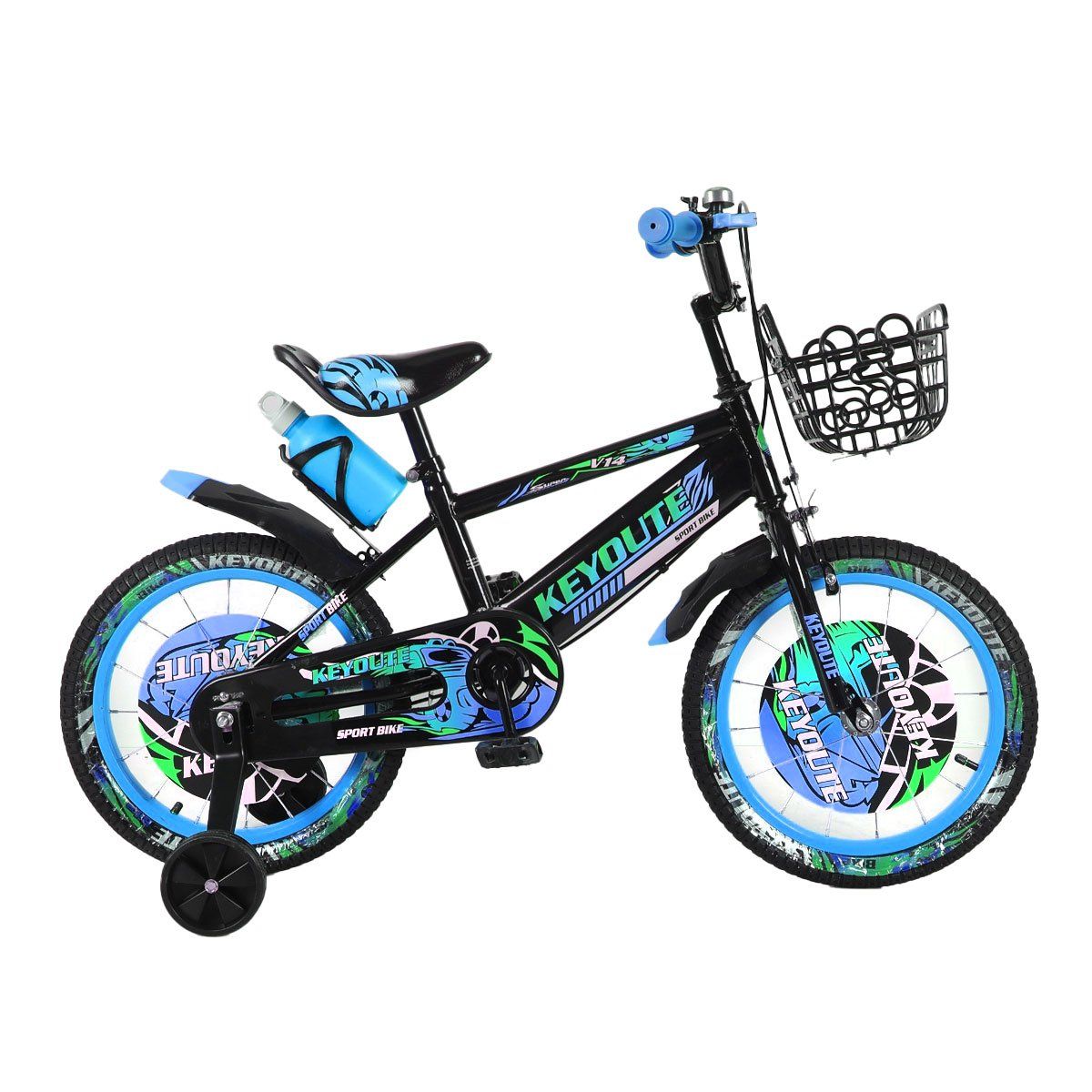 GENERICO - Bicicleta Para Niño Infantil Kids Aro 12 Luz Azul ACA