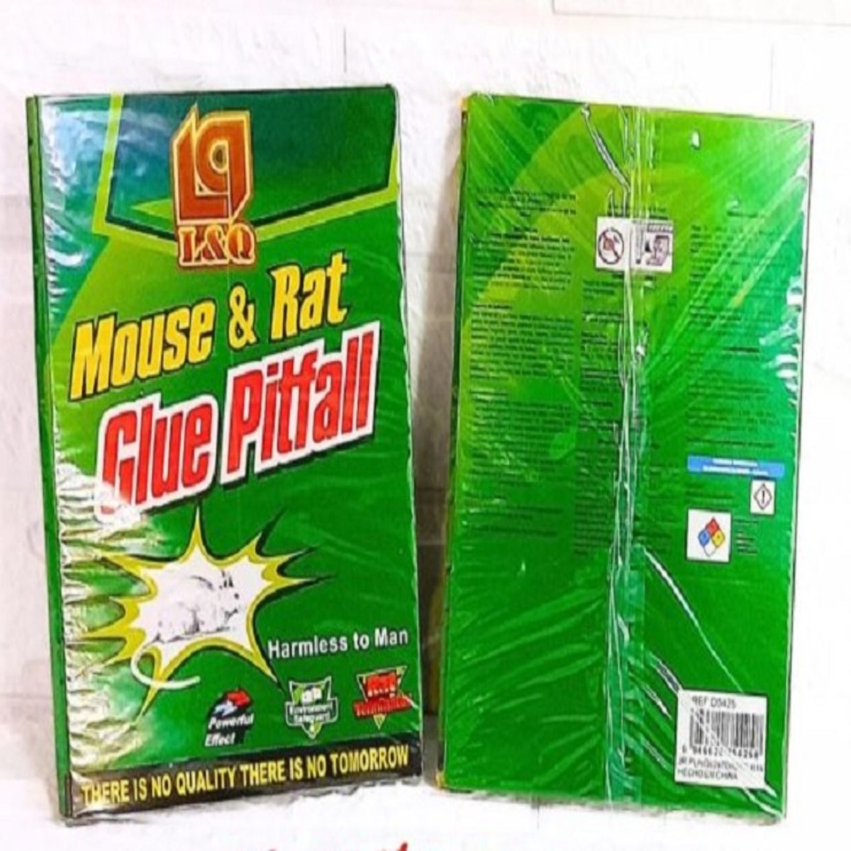 GENERICO - Trampa Para Ratas 5 PIEZAS Pegamento Adhesivo