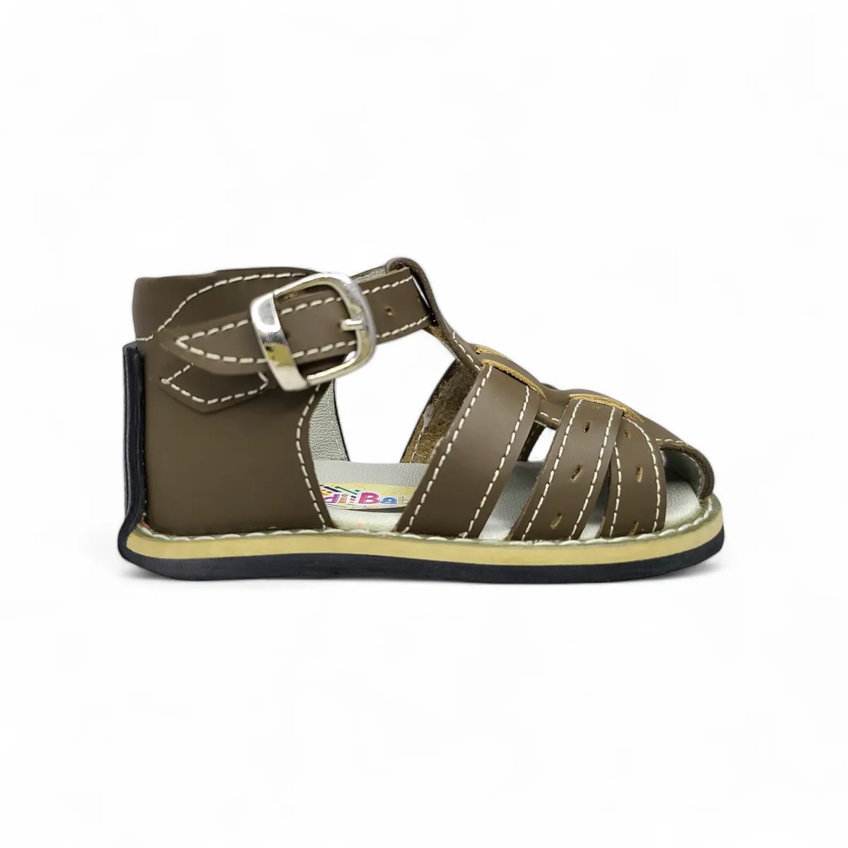 GENERICO - Sandalia Pibe clásico Marrón para niño bebé