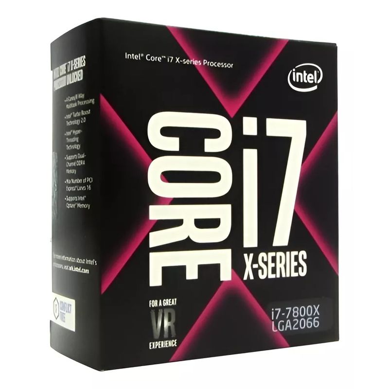 INTEL - Procesador Intel Core i7-7800X, 3.50 GHz, 8.25 MB Caché L3, LGA2066