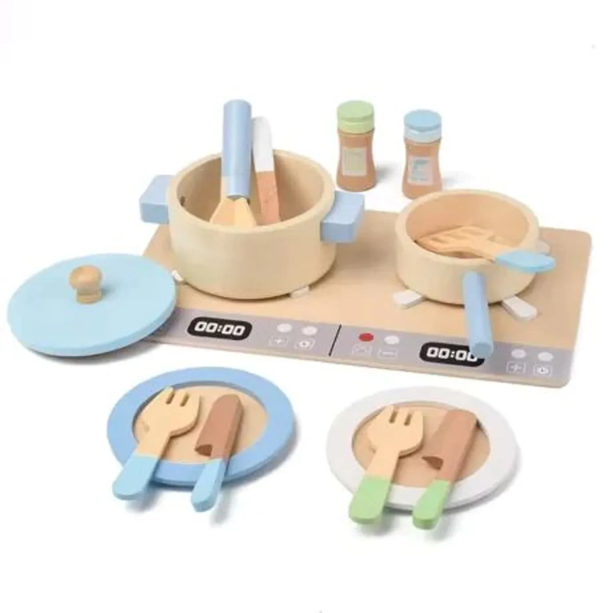 GENERICO - Set De Cocina Montessori De Madera