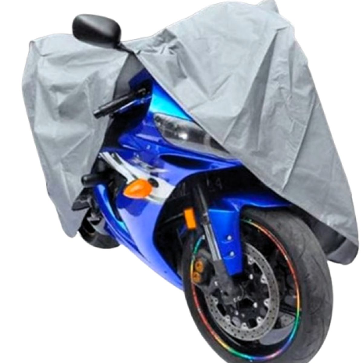 GENERICO - PROTECTOR PARA MOTOCICLETA, IMPERMEABLE 1.40 X 240cm.