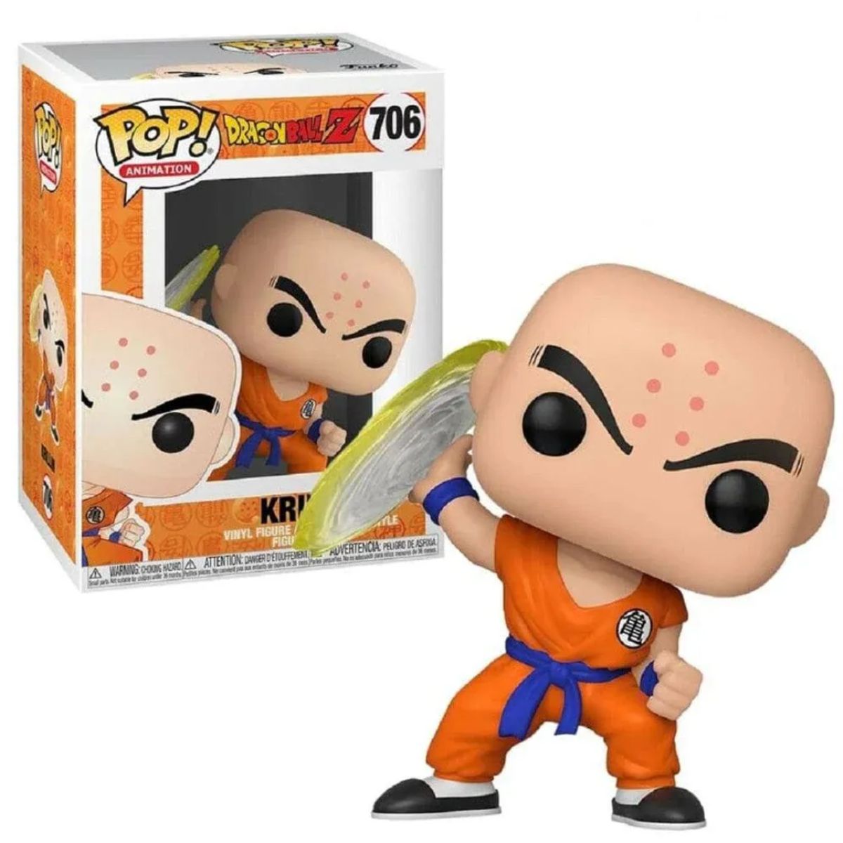 FUNKO - Funko Pop Krillin Kienzan Dragon Ball Z