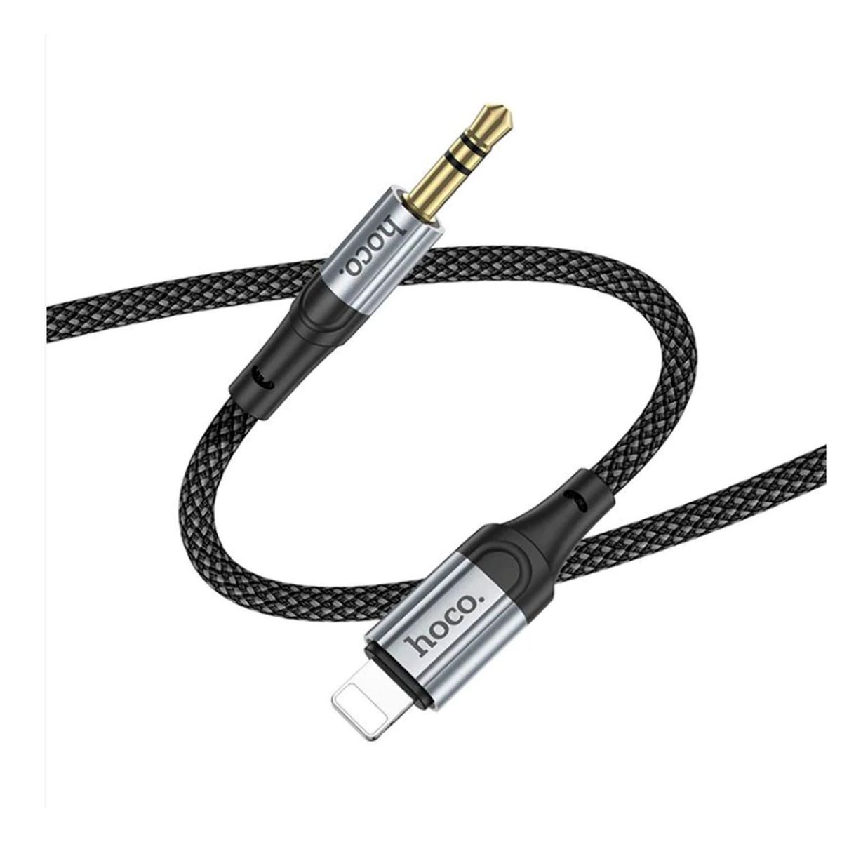 HOCO - Cable auxiliar Audio 3.5mm to Lightning  HOCO UPA26 Negro