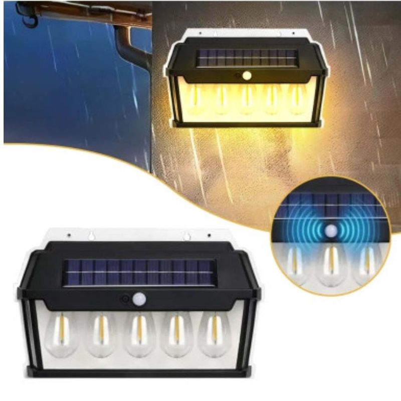 GENERICO - Panel Solar con 5 Focos