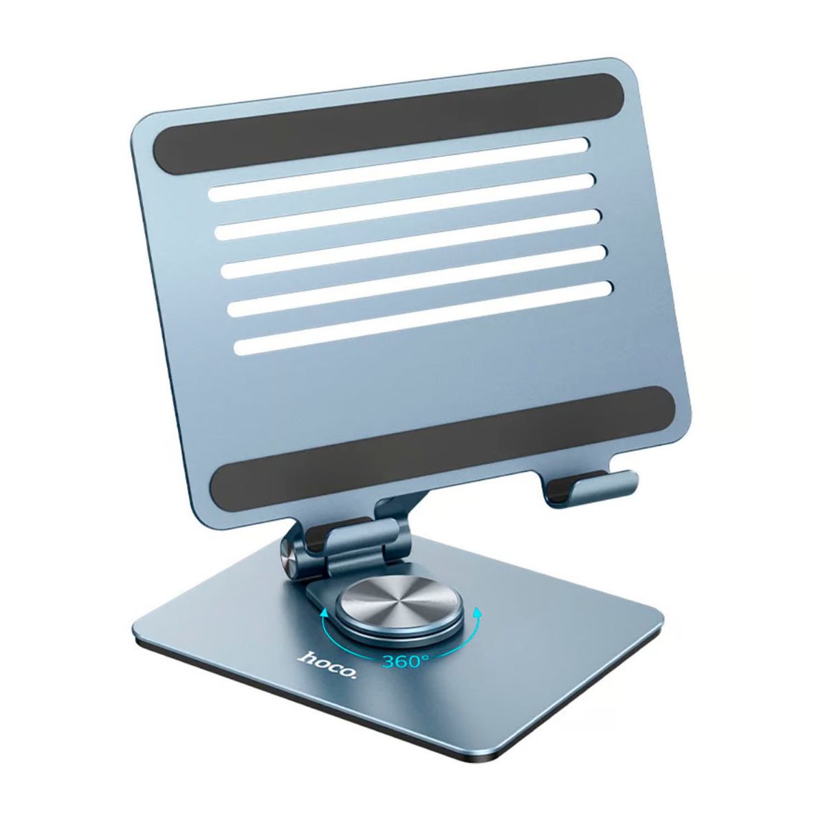 HOCO - Soporte Aluminio Laptop Tablet Hoco PH52 Gris