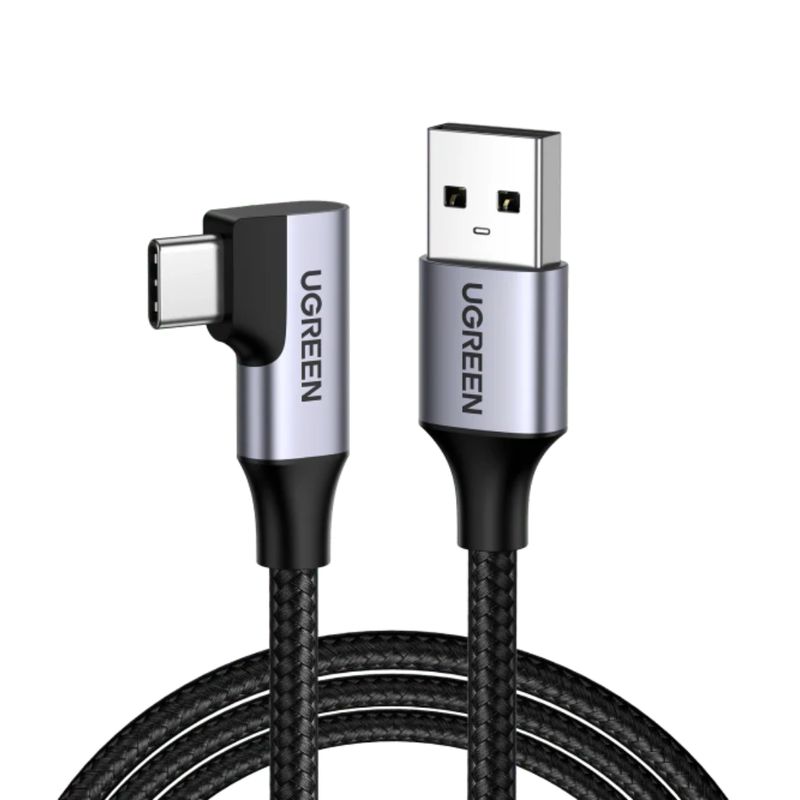 UGREEN - Cable USBA a USB C 90 grados 2 metros - UGREEN