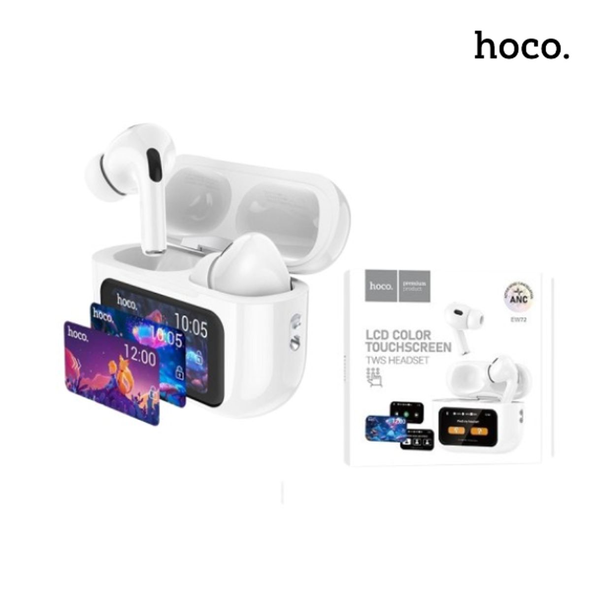 HOCO - HOCO – Auriculares Inalambricos Bluetooth 5.4 (EW72)