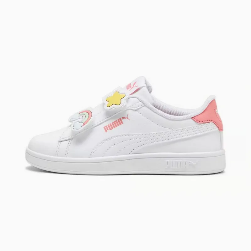 PUMA - Zapatilla Puma  Smash 30 Badges 397286-07 Niñas