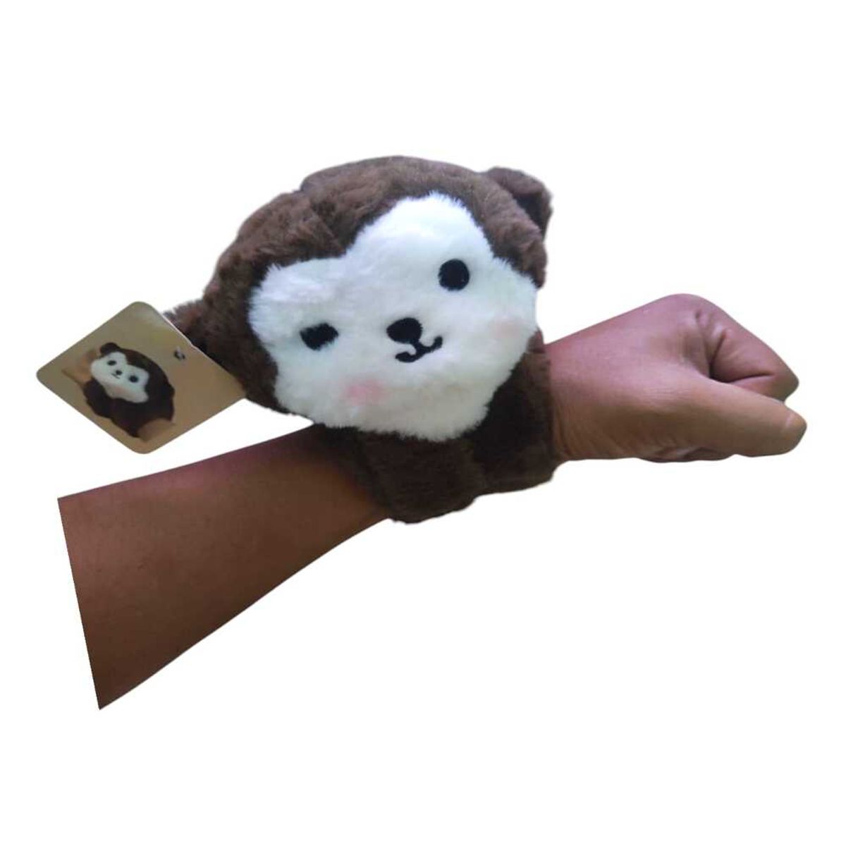 GENERICO - Dos Brazaletes  De Peluche Mono