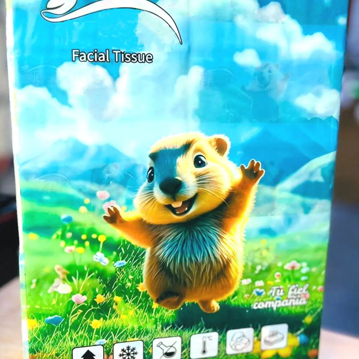OEM - Pack Papel Facial Tissue x 10 Paquetes de 360 pañuelos c/u