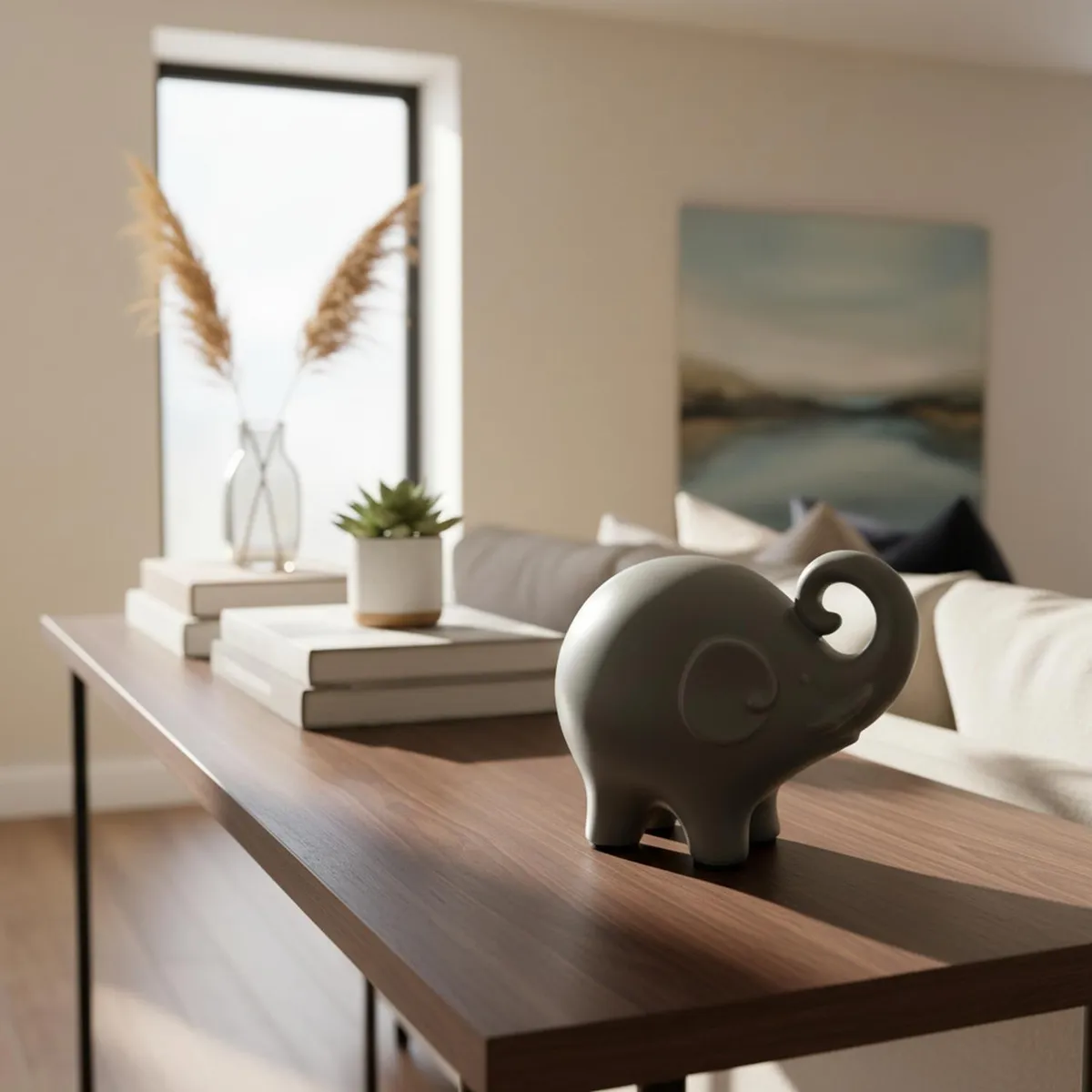 CONCEPTS LIFE - Adorno Elefante Trompita B 19x11x16 cm