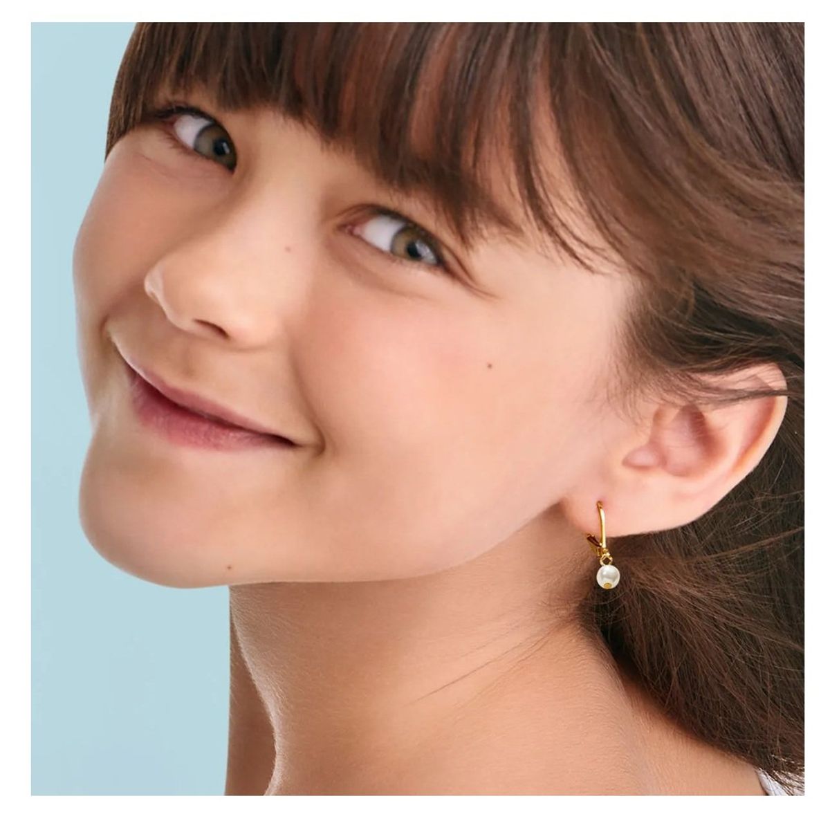 ESIKA - Estuche Aretes x3 PEARLY GIRLS Baño en Oro de 24k para Niñas