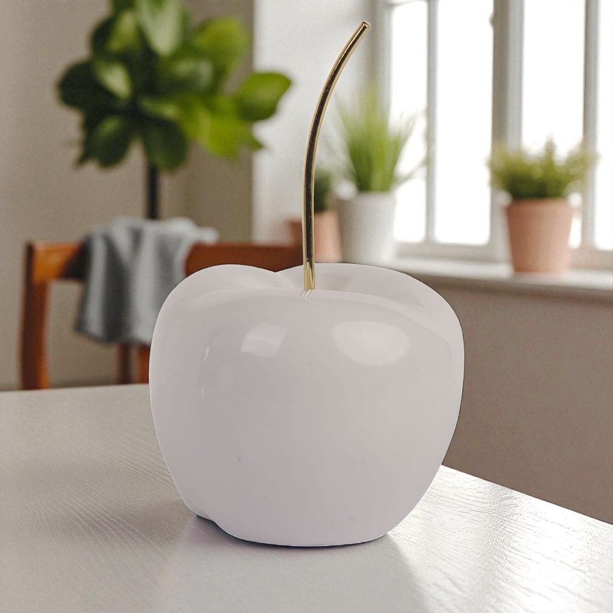 CONCEPTS LIFE - Adorno Manzana Decor 12x12x20 cm