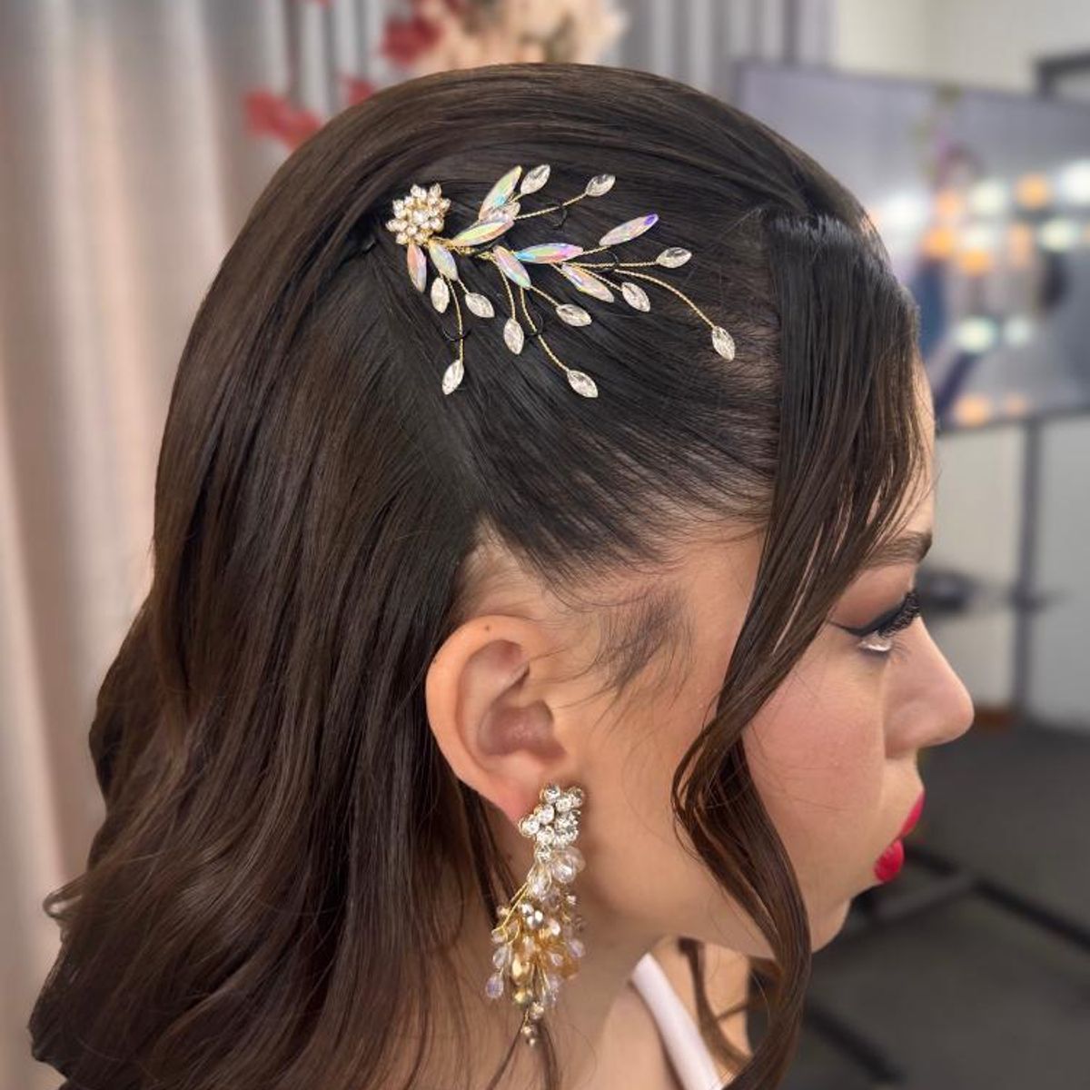 ANADE HANDMADE - TOCADO TIARA ACCESORIO CABELLO JOYAS DE NOVIA