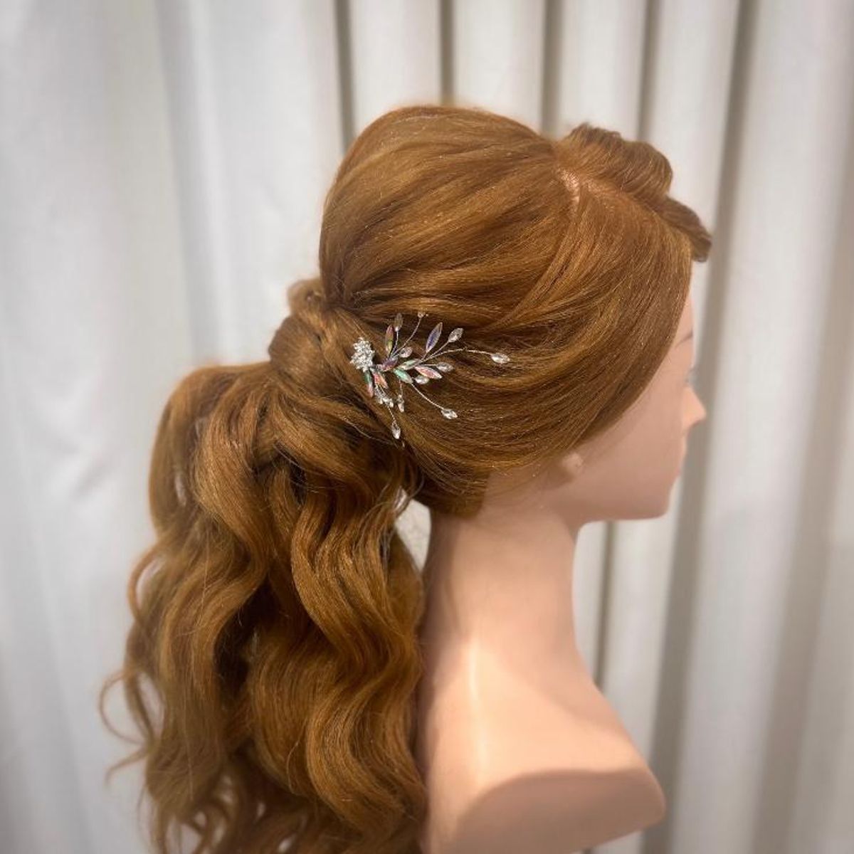 ANADE HANDMADE - TOCADO TIARA ACCESORIO CABELLO JOYAS DE NOVIA