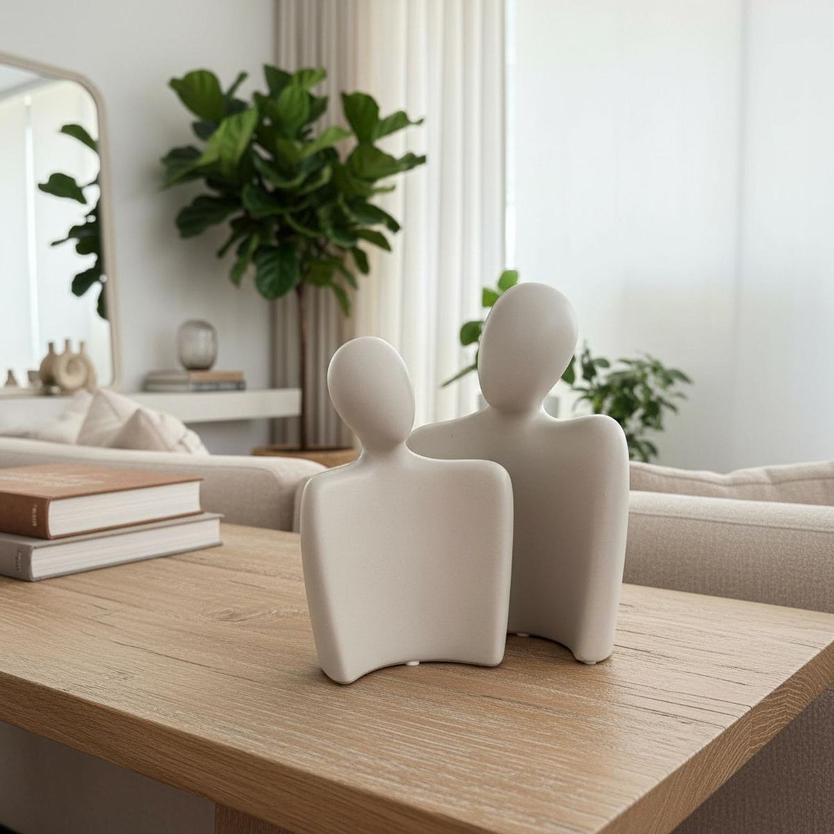 CONCEPTS LIFE - Adorno Pareja Almas Gemelas 20x10x26 cm