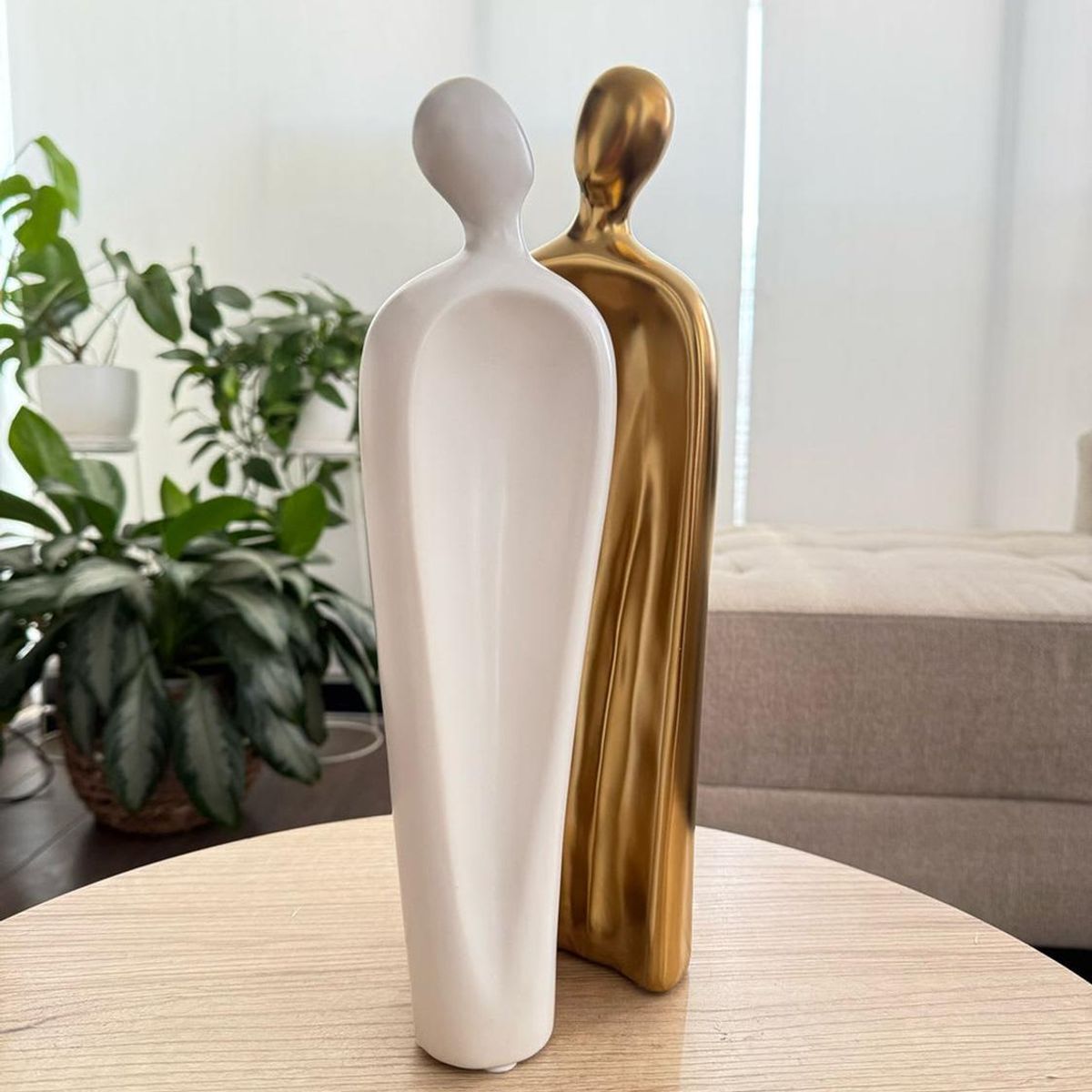 CONCEPTS LIFE - Adorno Pareja Decor  12x12x36 cm