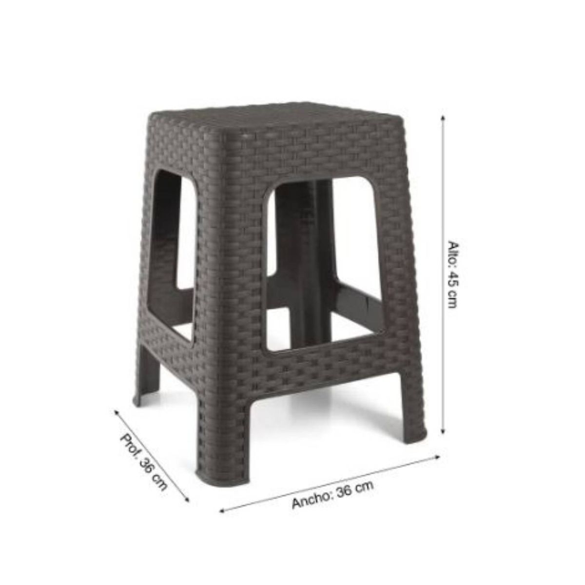 GENERICO - BANCA MODELO RATAN PACK X4 UND