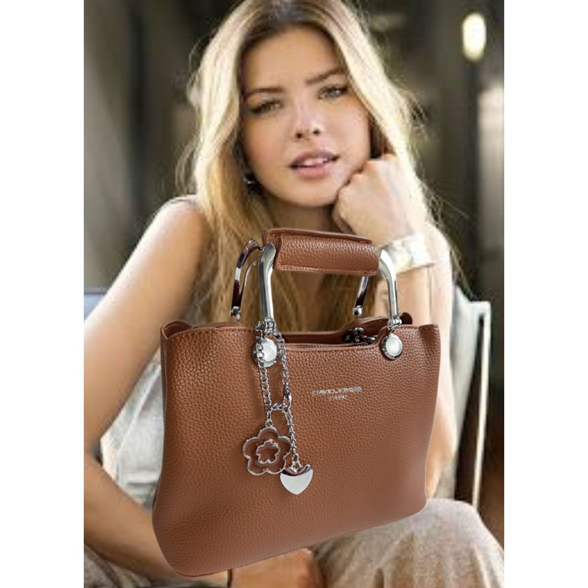 GENERICO - CROSSBODY CARTERA BOLSO DE MANO MORRAL TOTE BAG PREMIUM ARIS KHAKI