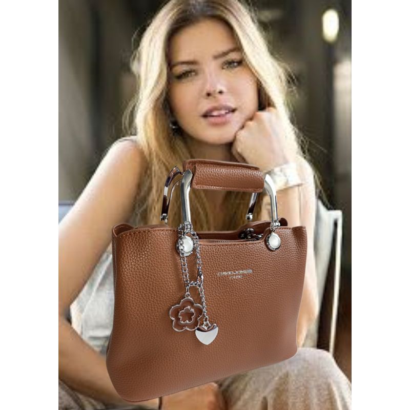 GENERICO - CROSSBODY CARTERA BOLSO DE MANO MORRAL TOTE BAG PREMIUM ARIS KHAKI