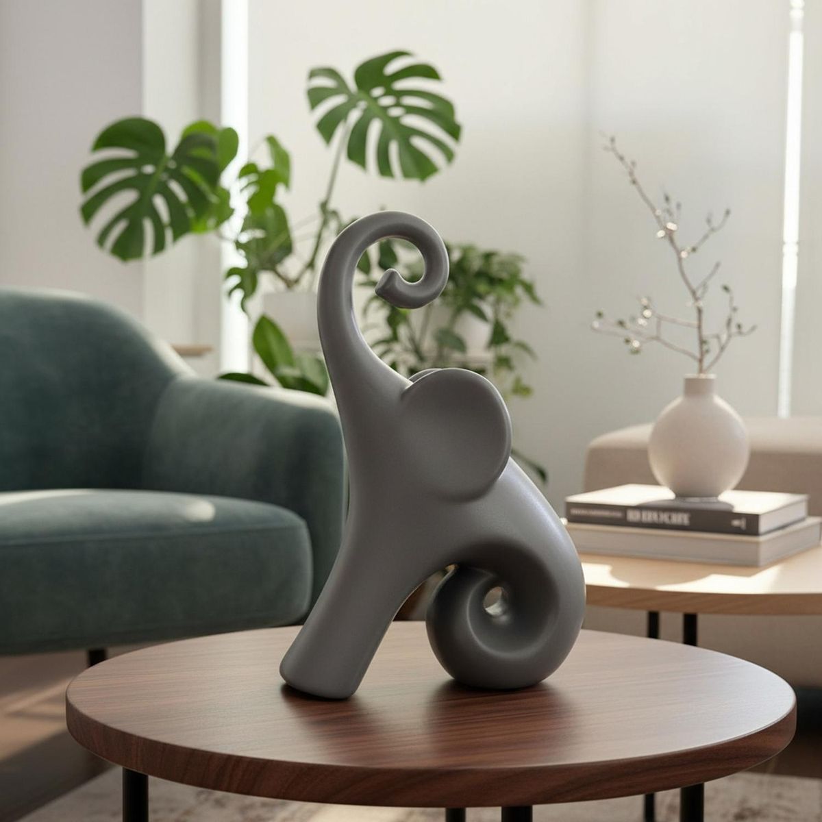 CONCEPTS LIFE - Adorno Elefante Decor 17x09x26 cm